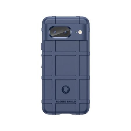 Google Pixel 8 Blue Case in soft TPU rugged model