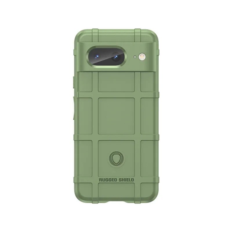 Google Pixel 8 Green Case in soft TPU rugged model