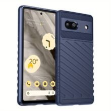 Google Pixel 7a Blue Case in Soft TPU relief design